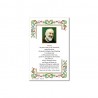 St. Pio - Holy picture on parchment paper