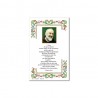 St. Pio - Holy picture on parchment paper