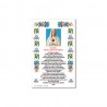 Our Lady of Fatima - Holy picture on parchment paper