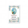 Our Lady of Lourdes - Holy picture on parchment paper