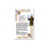 Saint Francis of Assisi - Holy picture on parchment paper