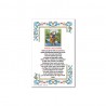 San Cristoforo - Immagine sacra su carta pergamena