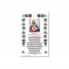 Sacro Cuore di Maria - Immagine sacra su carta pergamena