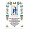 Miraculous Madonna - Holy picture on parchment paper