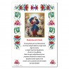 Our Lady Untier of Knots - Holy picture on parchment paper