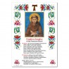 Saint Francis of Assisi - Holy picture on parchment paper