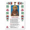 Saint Francesco di Assisi - Immagine sacra su carta pergamena