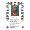 Saint Francis of Assisi - Holy picture on parchment paper