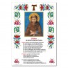 Saint Francesco di Assisi - Immagine sacra su carta pergamena