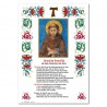 Saint Francis of Assisi - Holy picture on parchment paper