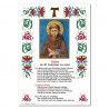 Saint Francis of Assisi - Holy picture on parchment paper