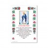 Our Lady of Graces - Holy picture on parchment paper