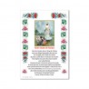 Our Lady of Fatima - Holy picture on parchment paper