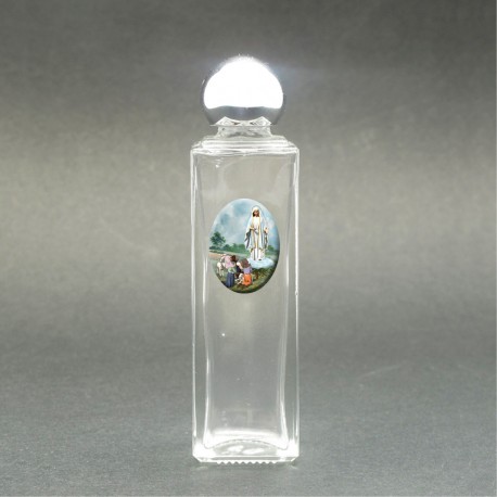 Our Lady of Fatima - Holy water bottle with sacred picture