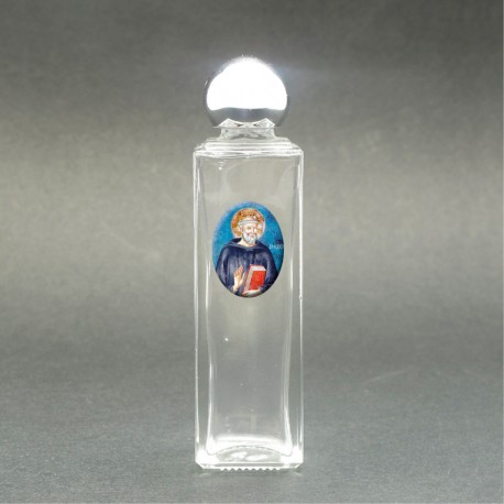 Saint Benedict - Holy water bottle with sacred picture