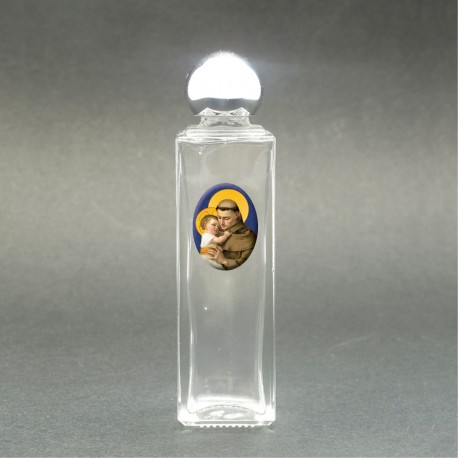 Saint Anthony - Holy water bottle with sacred picture