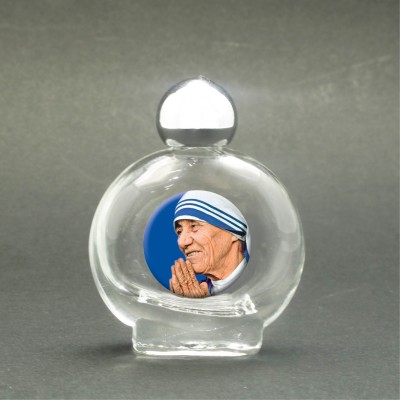 Saint Theresa of Calcutta - Holy water bottle with sacred picture