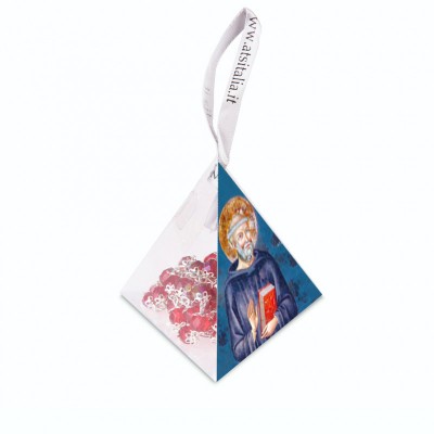 PVC pyramids "Saint Benedict" with crystal Rosary